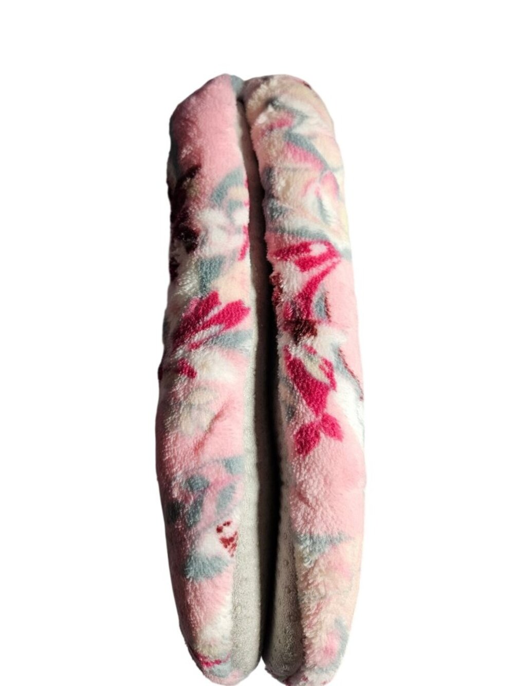 Vera Bradley Cozy Life Slippers Botanical Paisley Pink Women Size M- 7-8 - Picture 2 of 6